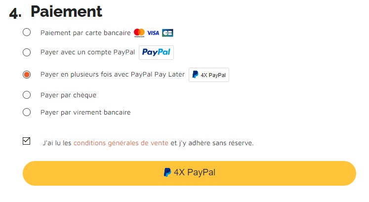 Paiement 3X sans frais de votre materiel de randonnee